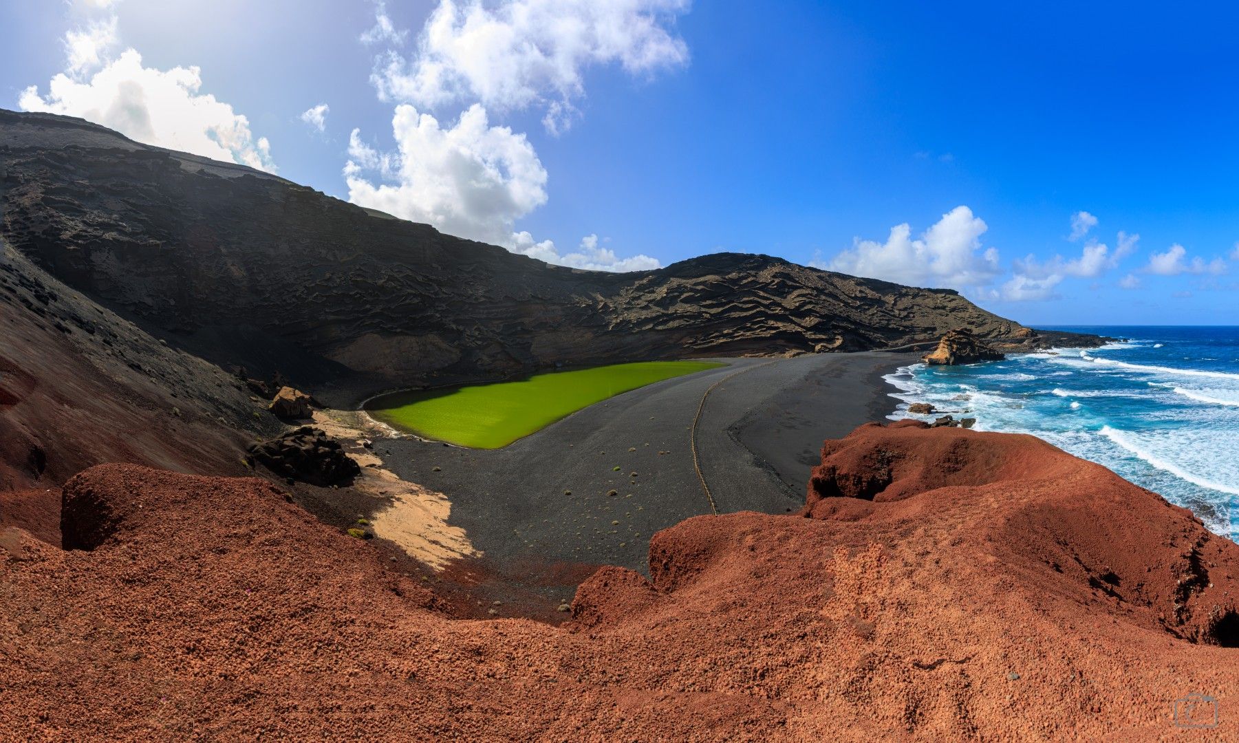 Lanzarote - Lago Verde, Spain