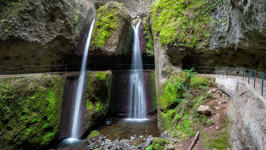 Levada Nova Waterfall