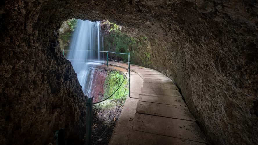 Levada Nova Waterfall