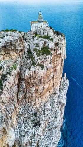 Lighthouse at Capo Caccia, Sardinia