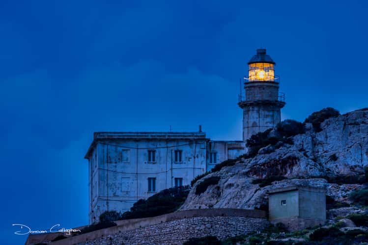 Lighthouse at Capo Caccia, Sardinia