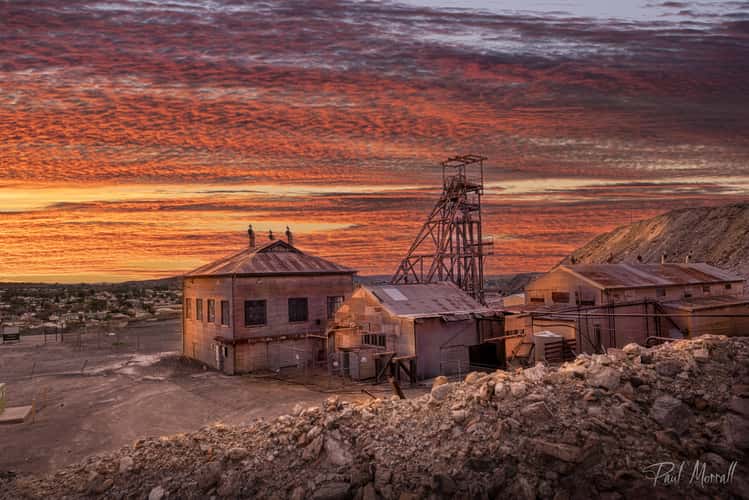 Line of Lode Lookout and Miners Memorial Broken Hill NSW