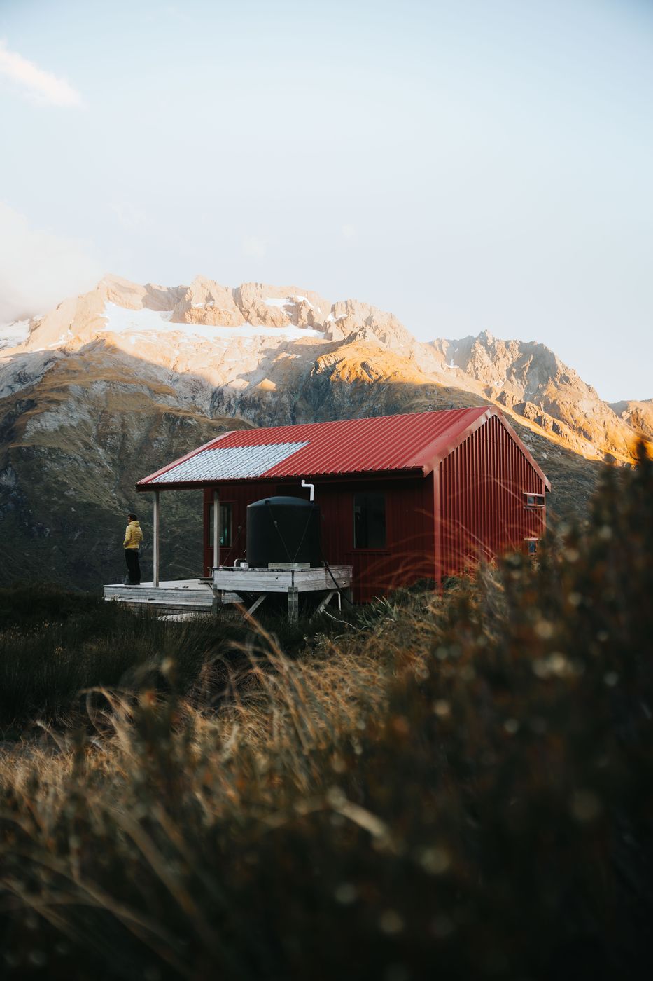 Liverpool Hut, Mount Aspiring National Park, New Zealand