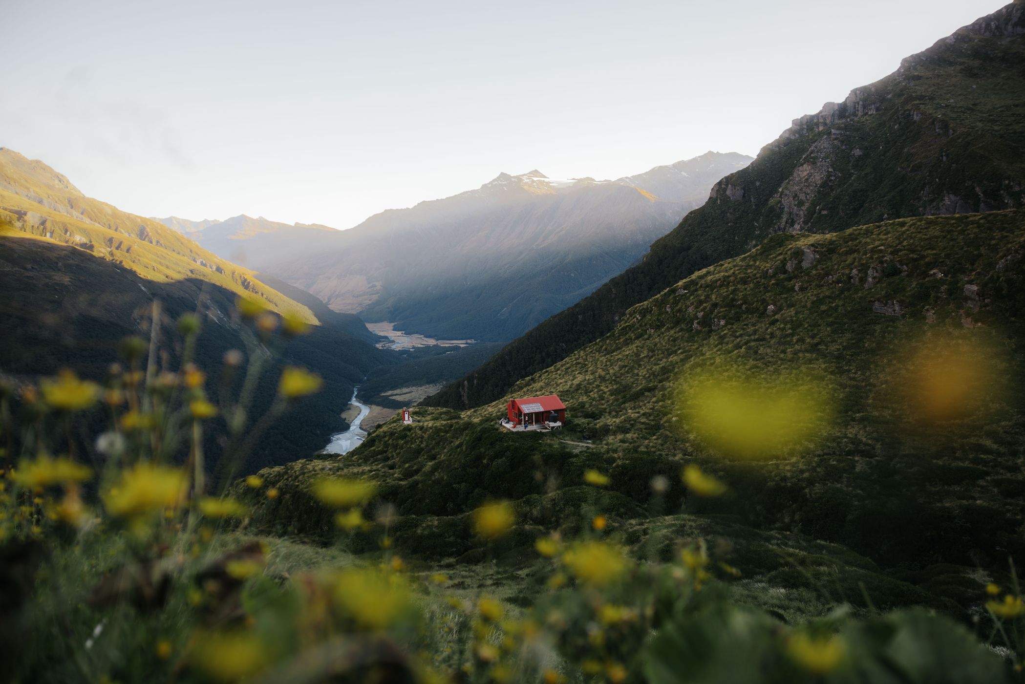 Liverpool Hut, Mount Aspiring National Park, New Zealand