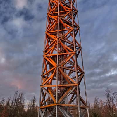 Lookout tower on 'Pekelný' hill, Czech Republic