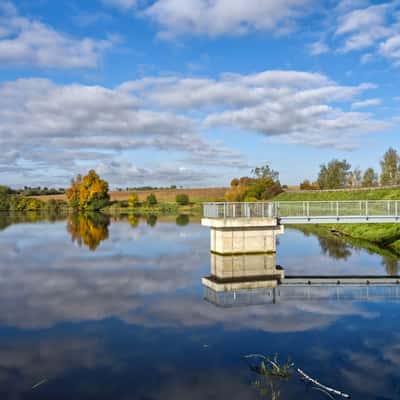 Markovka pond, autumn mood, Czech Republic