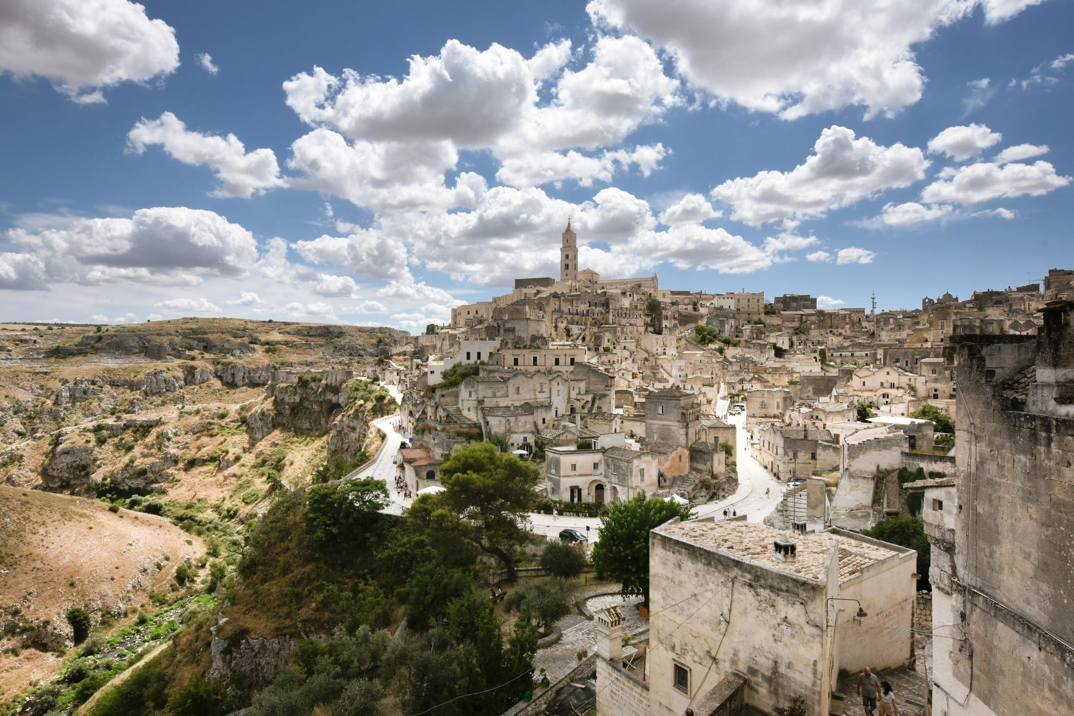 Matera from Chiesa di Sant'Agostino, Italy