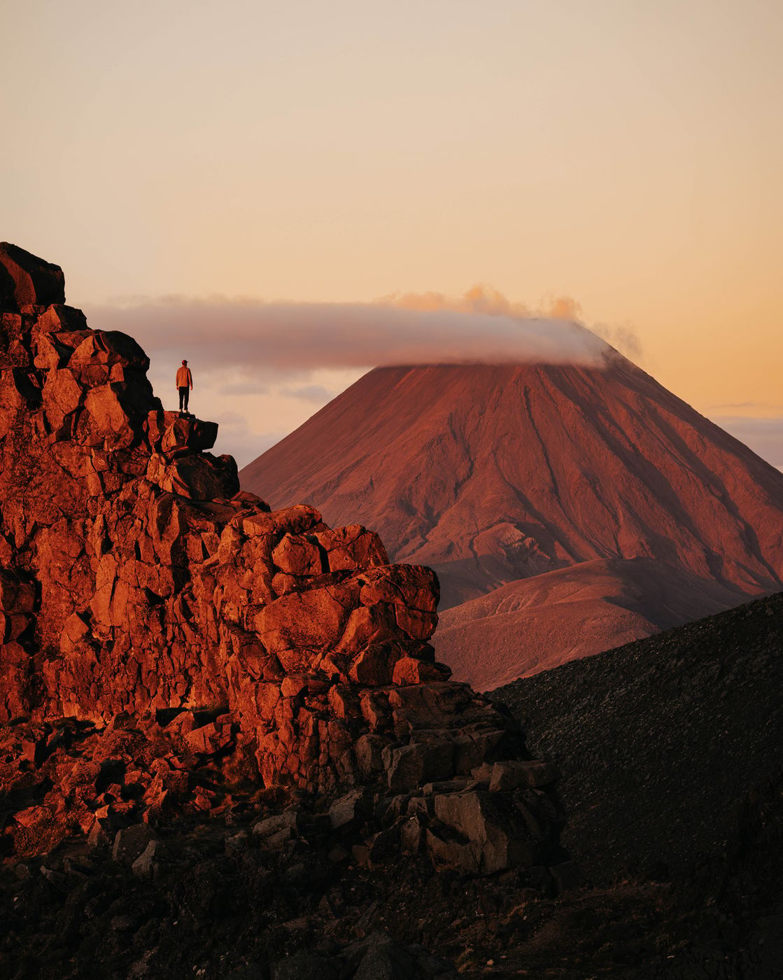 Meads Wall, Tongariro National Park, New Zealand