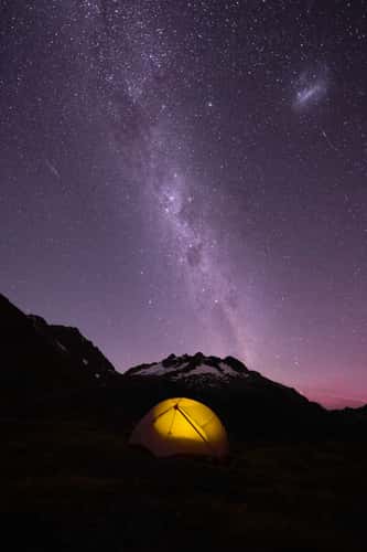 Milky Way at Gertrude Saddle, Fiordland National Park