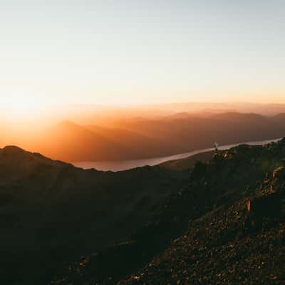 Mount Angelus Peak, Nelson Lakes National Park, New Zealand
