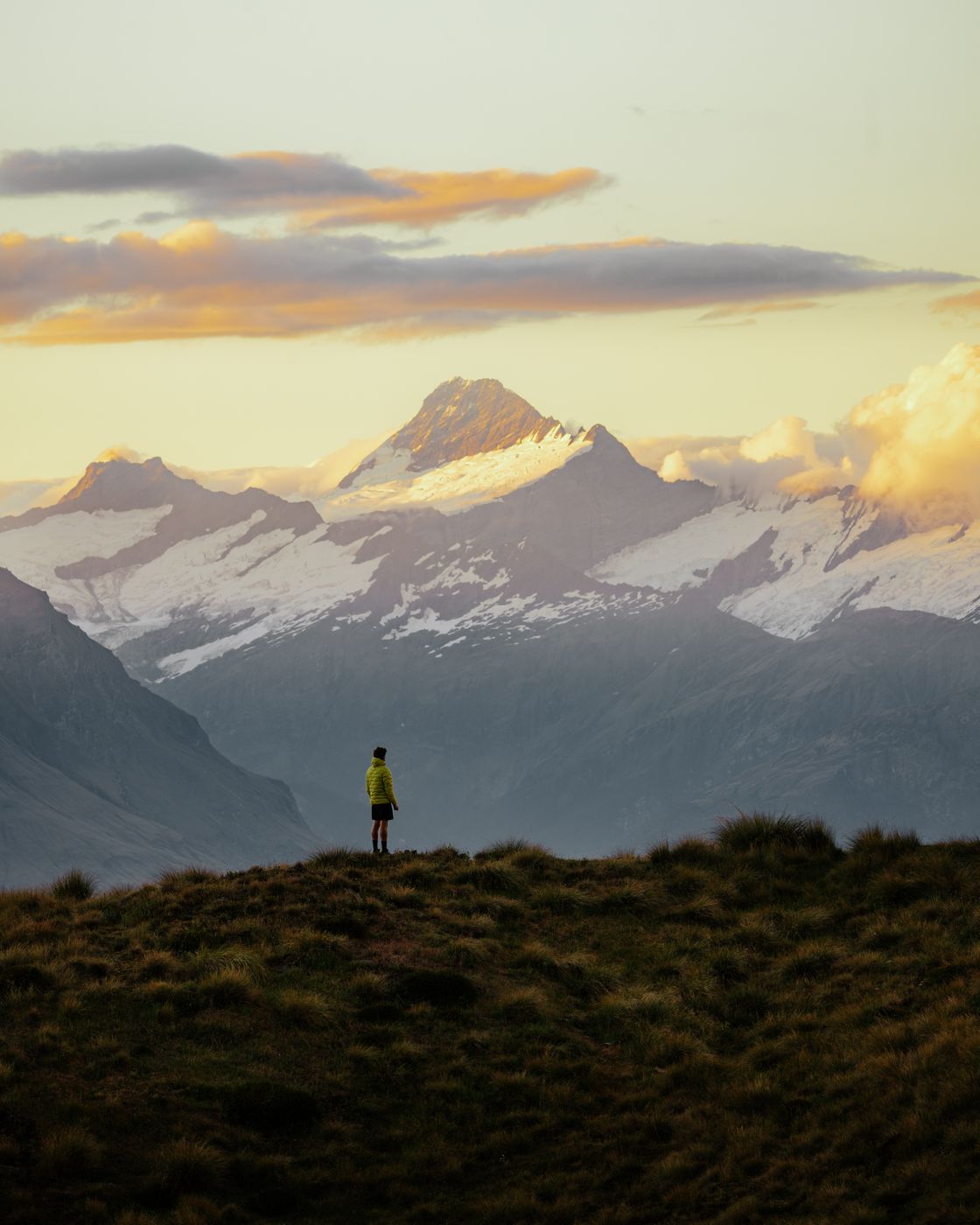 Mount Aspiring from near Skyline Track, New Zealand