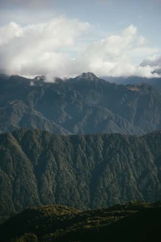 Mount Brown Peak, Lake Kaniere