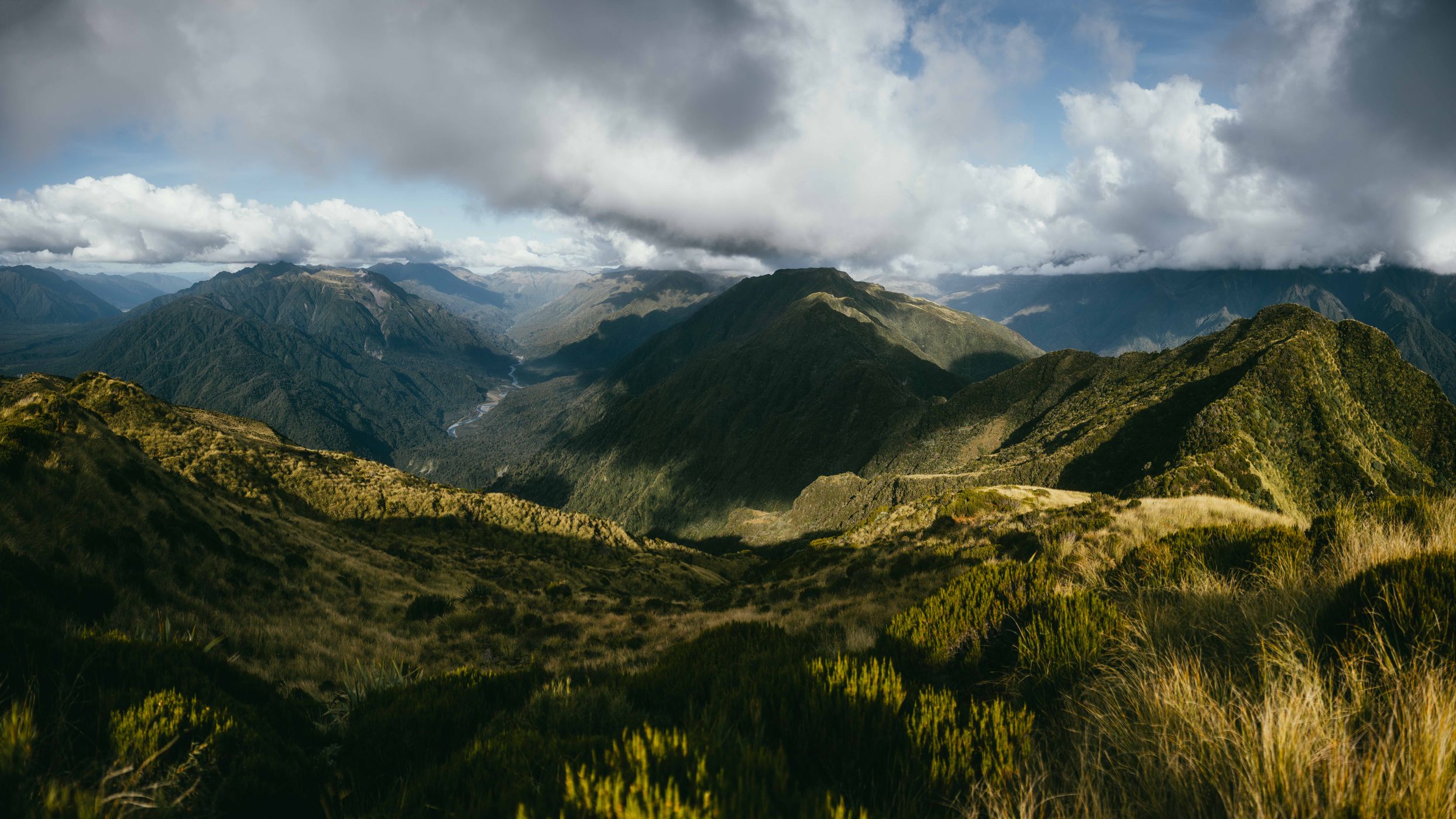 Mount Brown Peak, Lake Kaniere, New Zealand