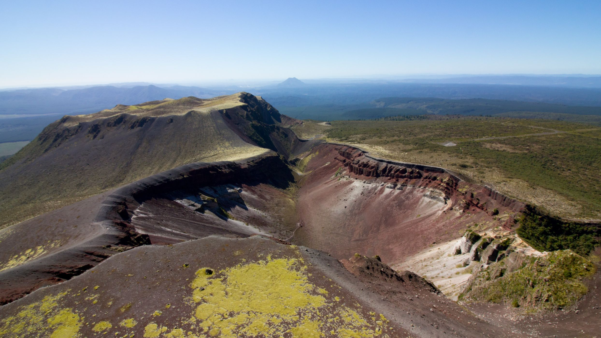 Mount Tarawera, New Zealand