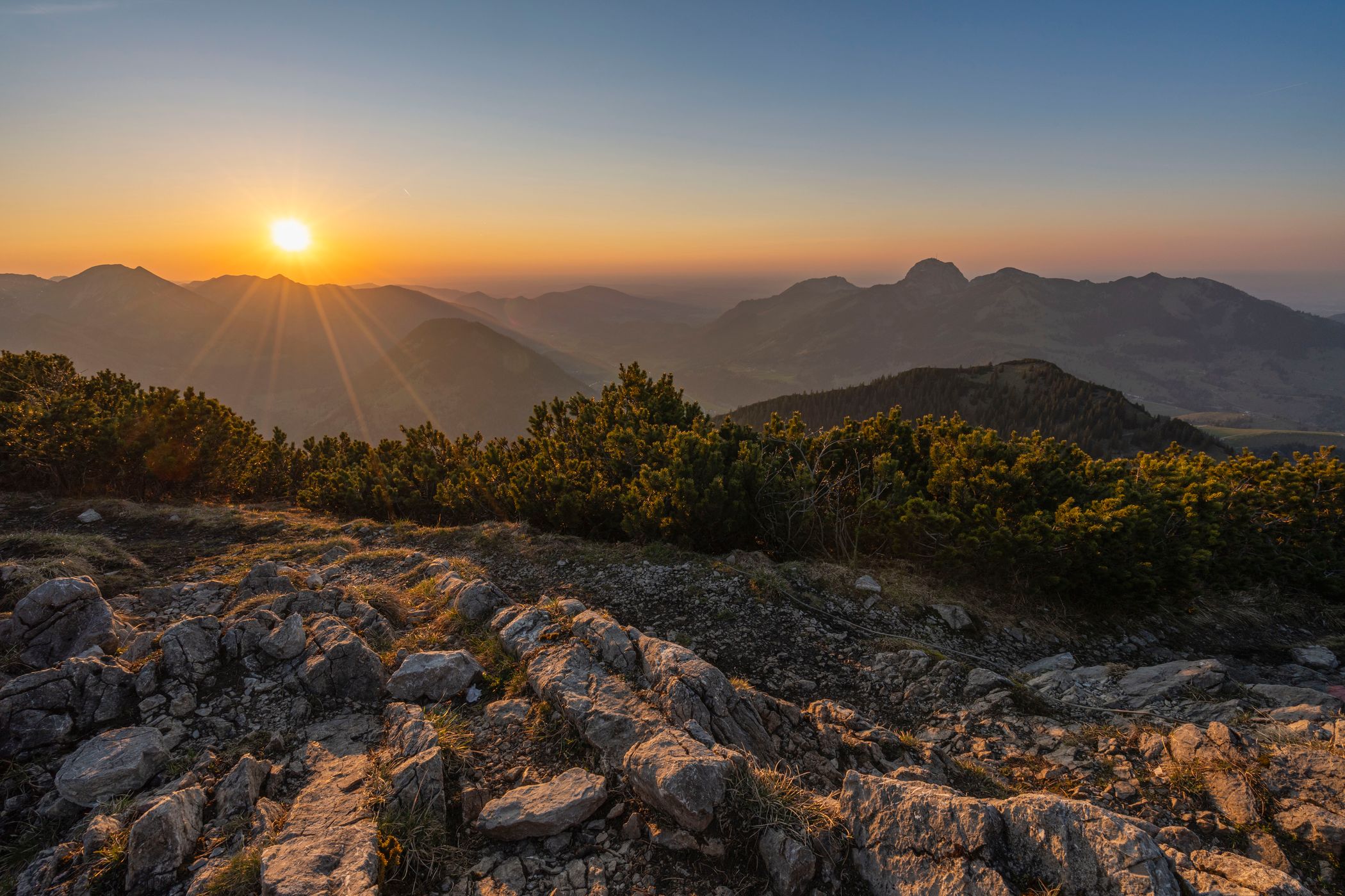 Mountainview Großer Traithen, Germany