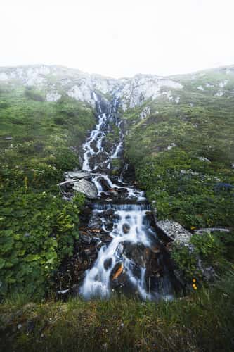 Oberalppass Waterfall