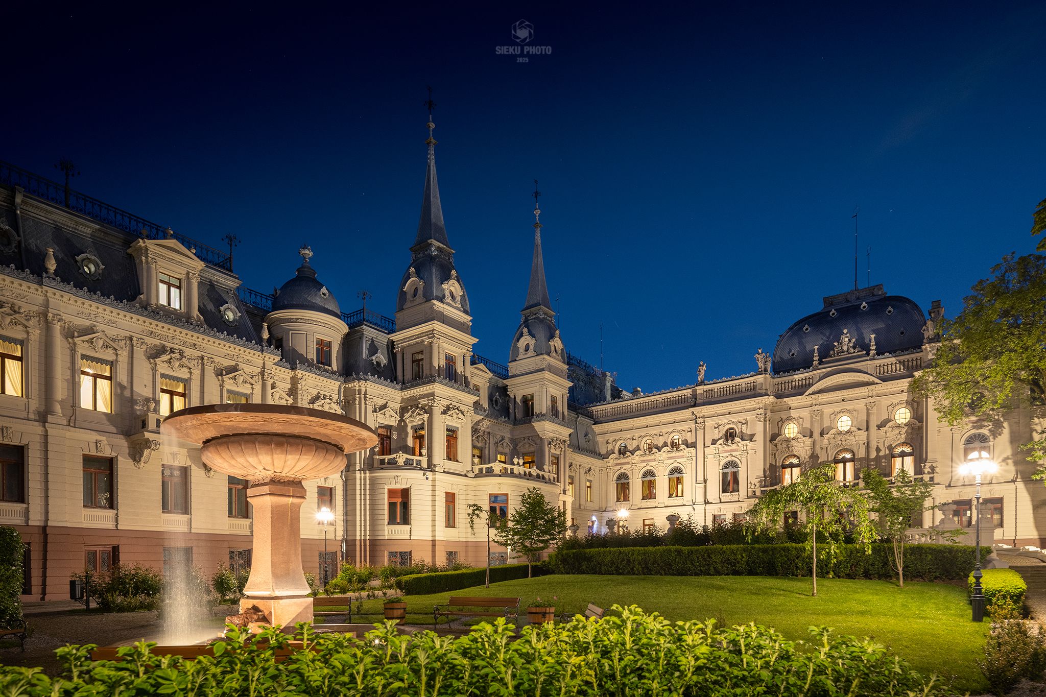 Ogrody Poznańskiego - Pałac Poznańskiego, Poland