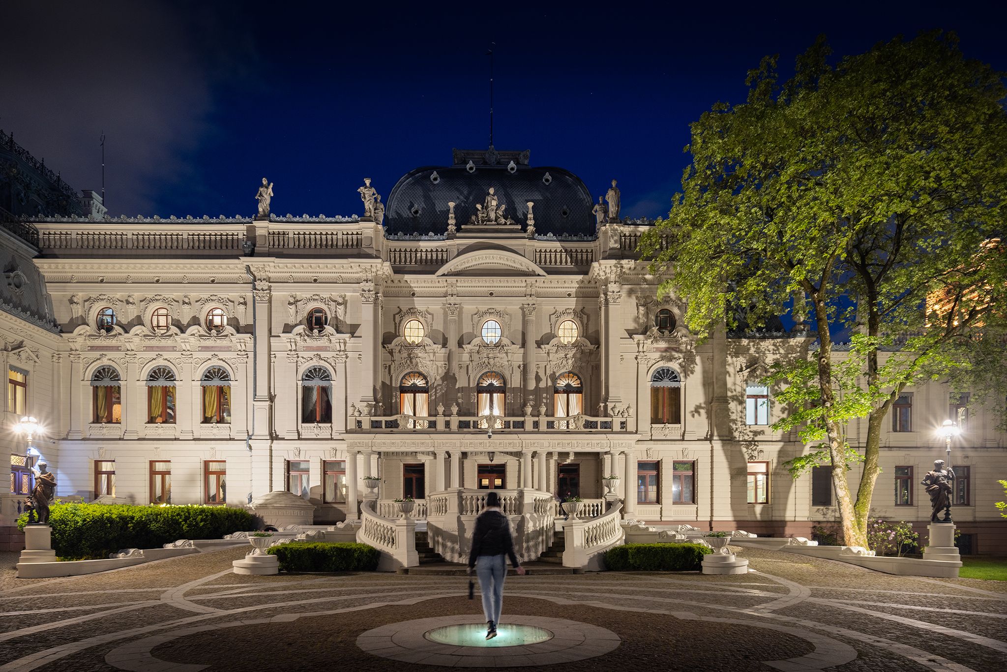 Ogrody Poznańskiego - Pałac Poznańskiego, Poland