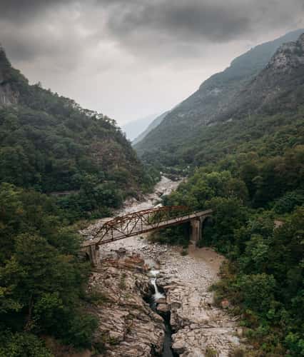 Orrido di Ponte Brolla (Drone)