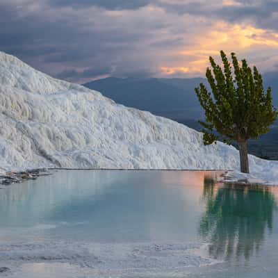 Pamukkale's terraces, Turkey (Türkiye)
