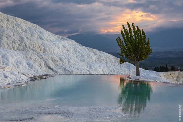 Pamukkale's terraces