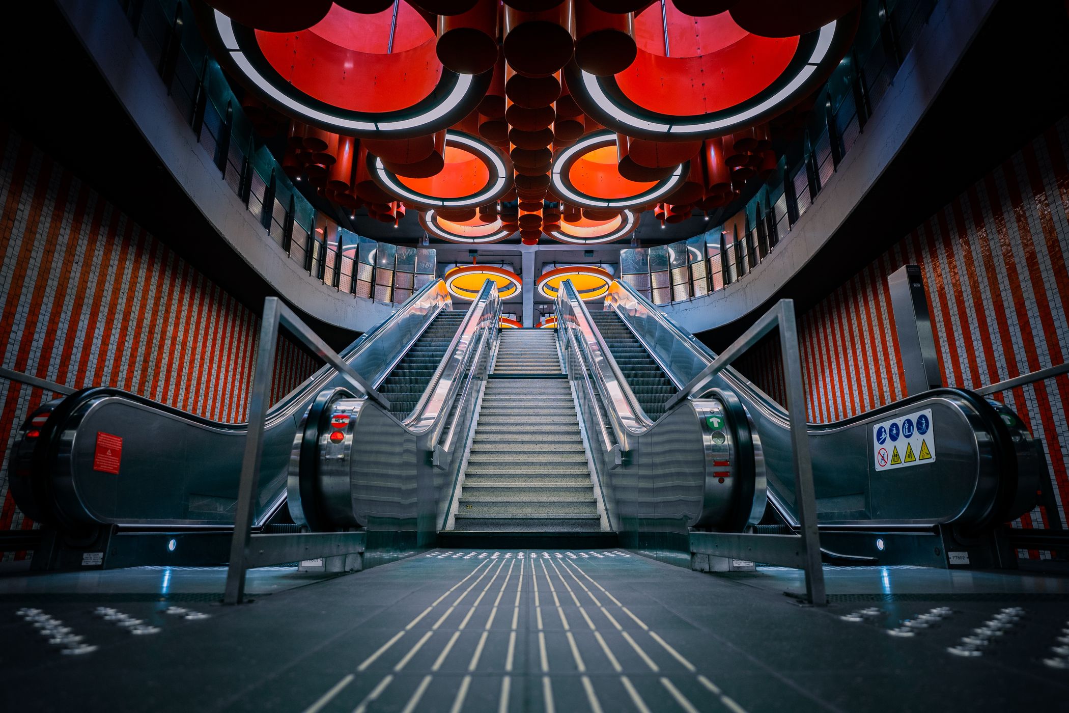 Pannenhuis subway, Brussels, Belgium