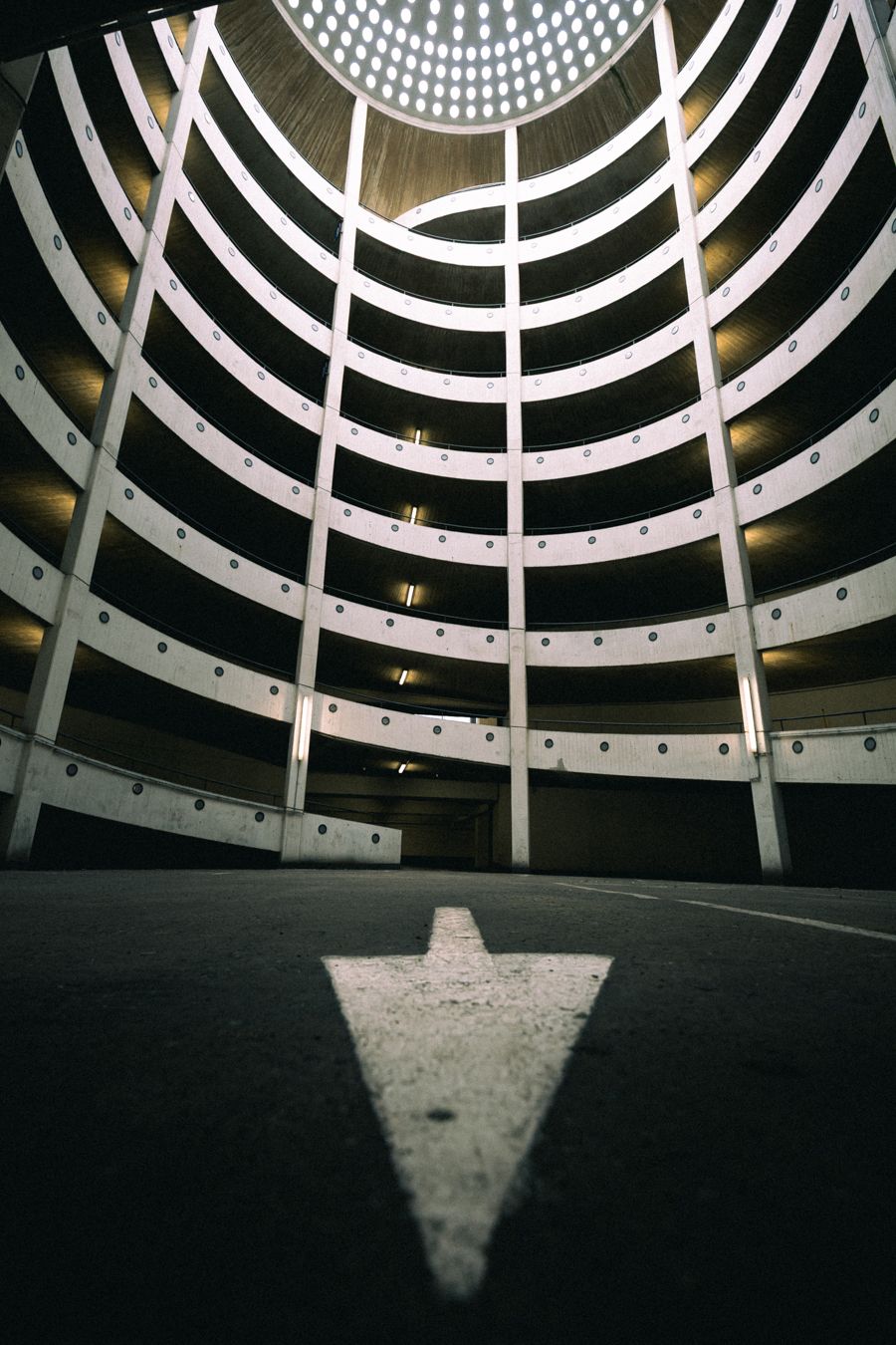 Rödingsmarkt Parking Garage, Hamburg, Germany