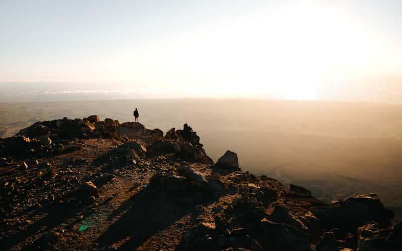 Peak of Mount Taranaki