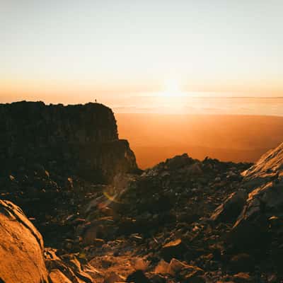 Peak of Mount Taranaki, New Zealand