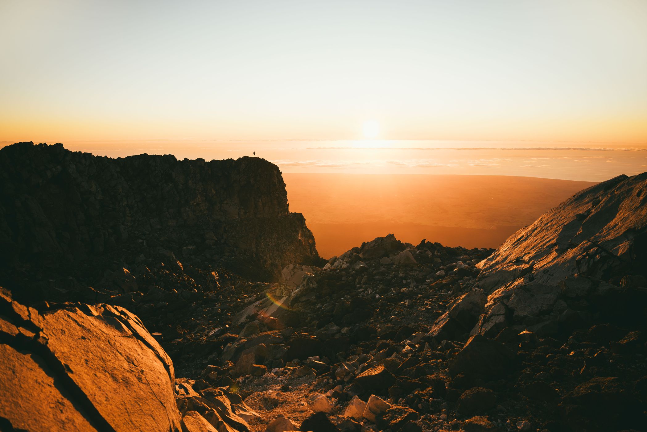 Peak of Mount Taranaki, New Zealand