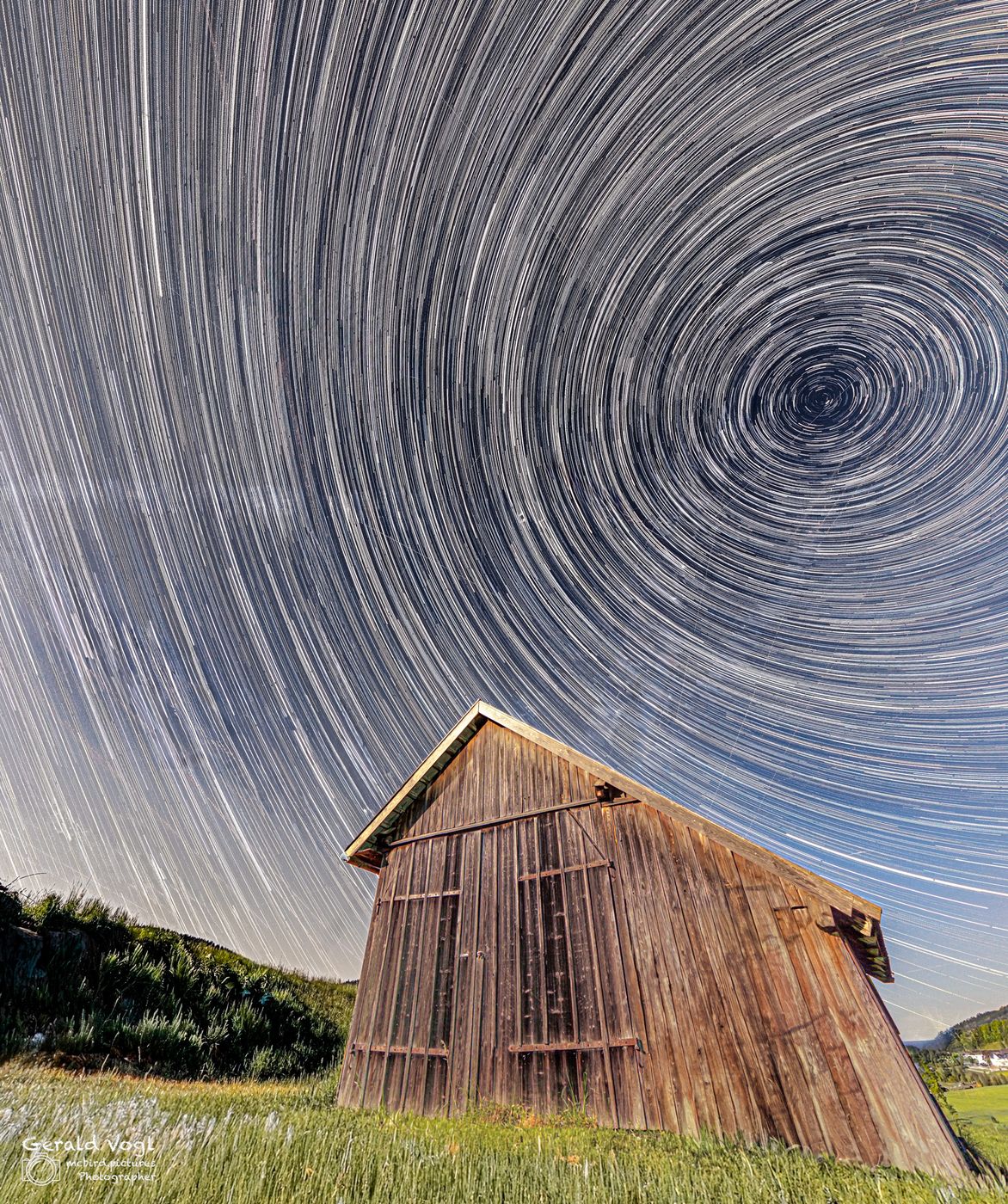 Peilstein Mühlviertel Startrail, Austria