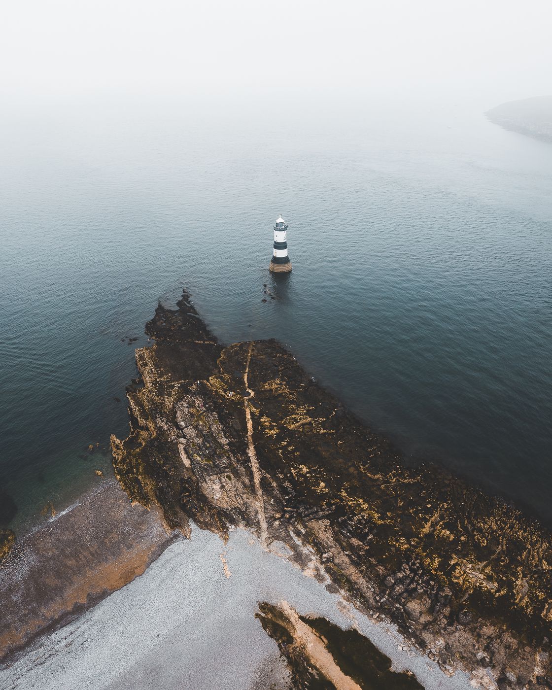 Penmon Lighthouse (Drone), United Kingdom