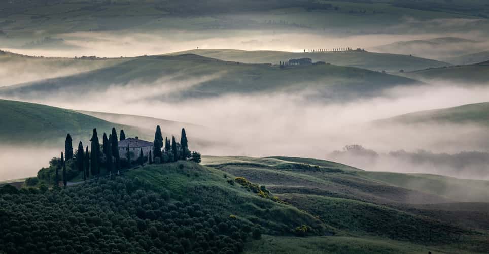 Podere Belvedere in the Val D'orcia Tuscany