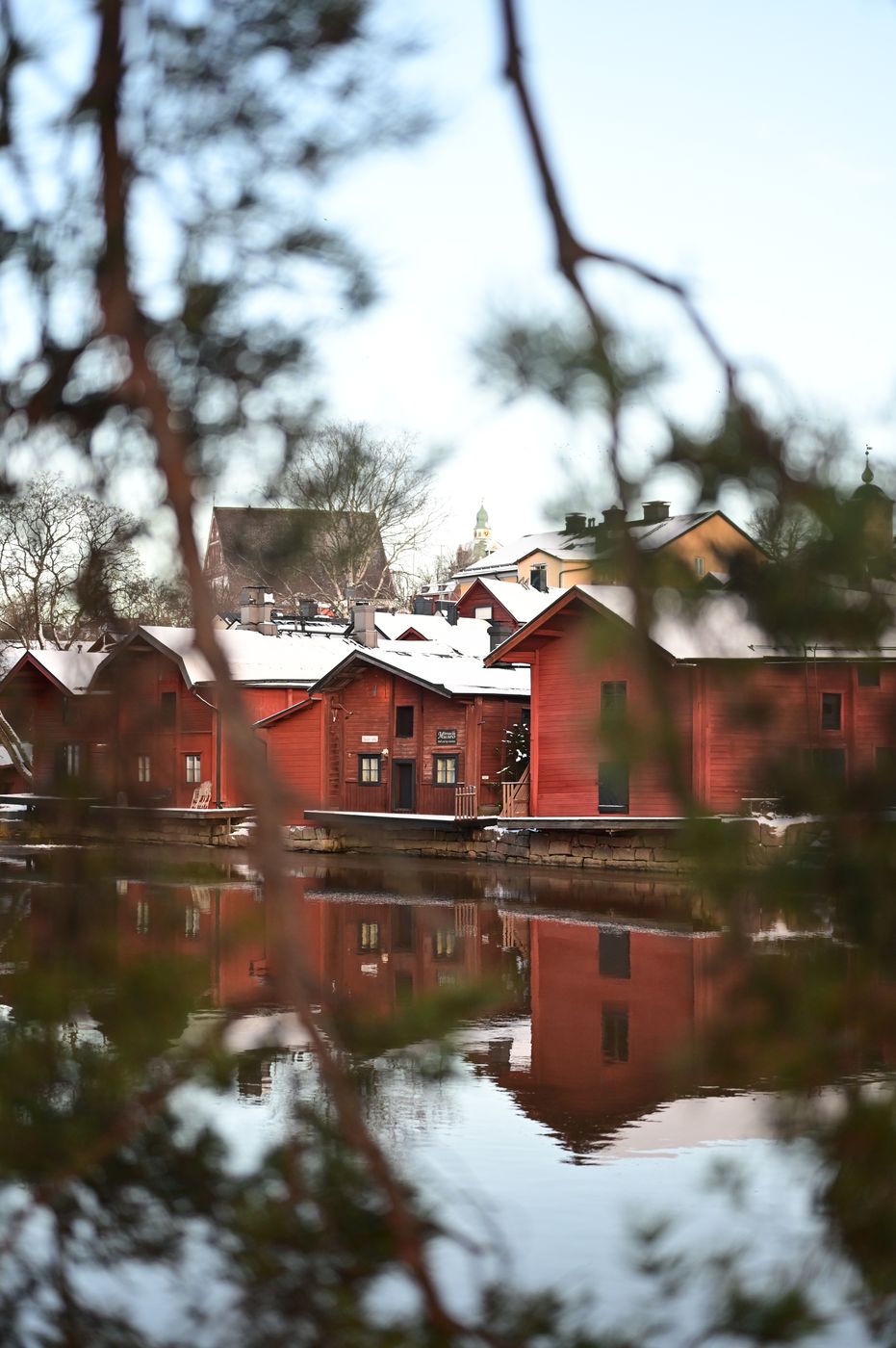 Porvoo boathouses, Finland