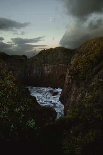 Punakaiki / Pancake Rocks blow holes