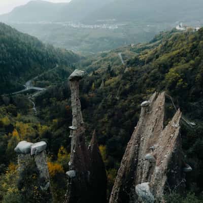 Pyramids of Segonzano Trento, Italy