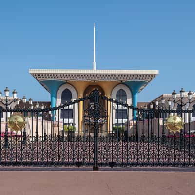 Qasr al-alam - Sultan Qaboos palace, Oman