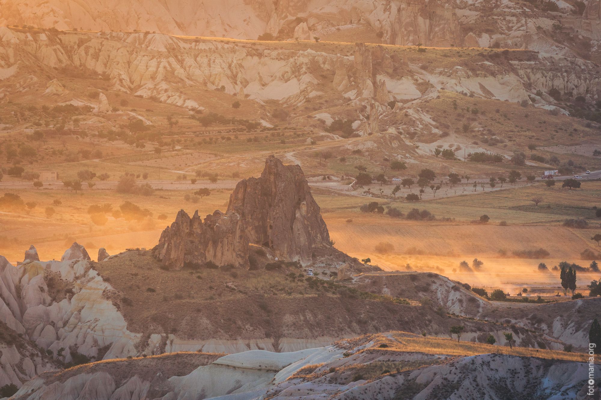 Red Valley sunset viewpoint, Cappadocia, Turkey (Türkiye)