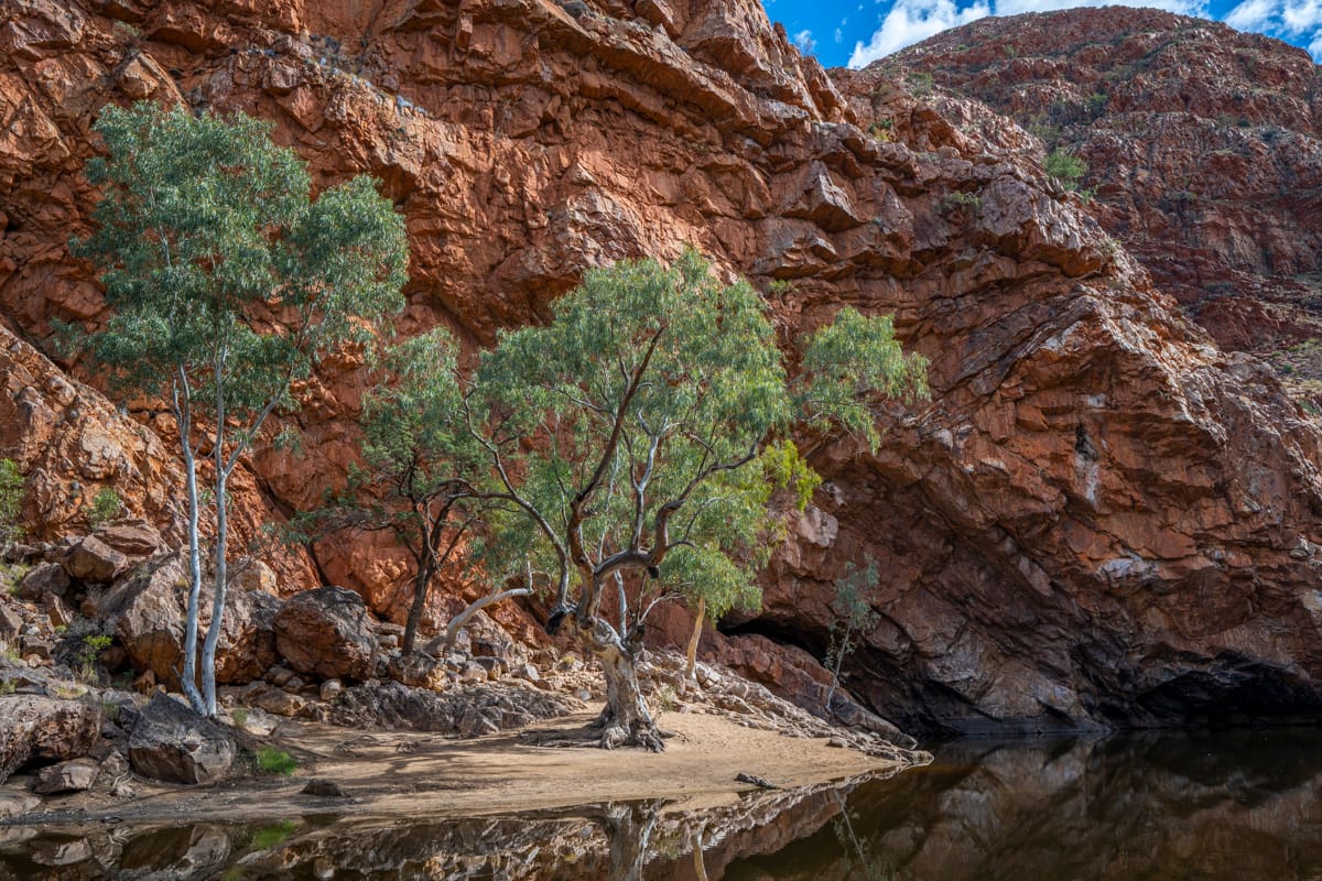 Reflections Ormiston Gorge, Northern Territory, Australia