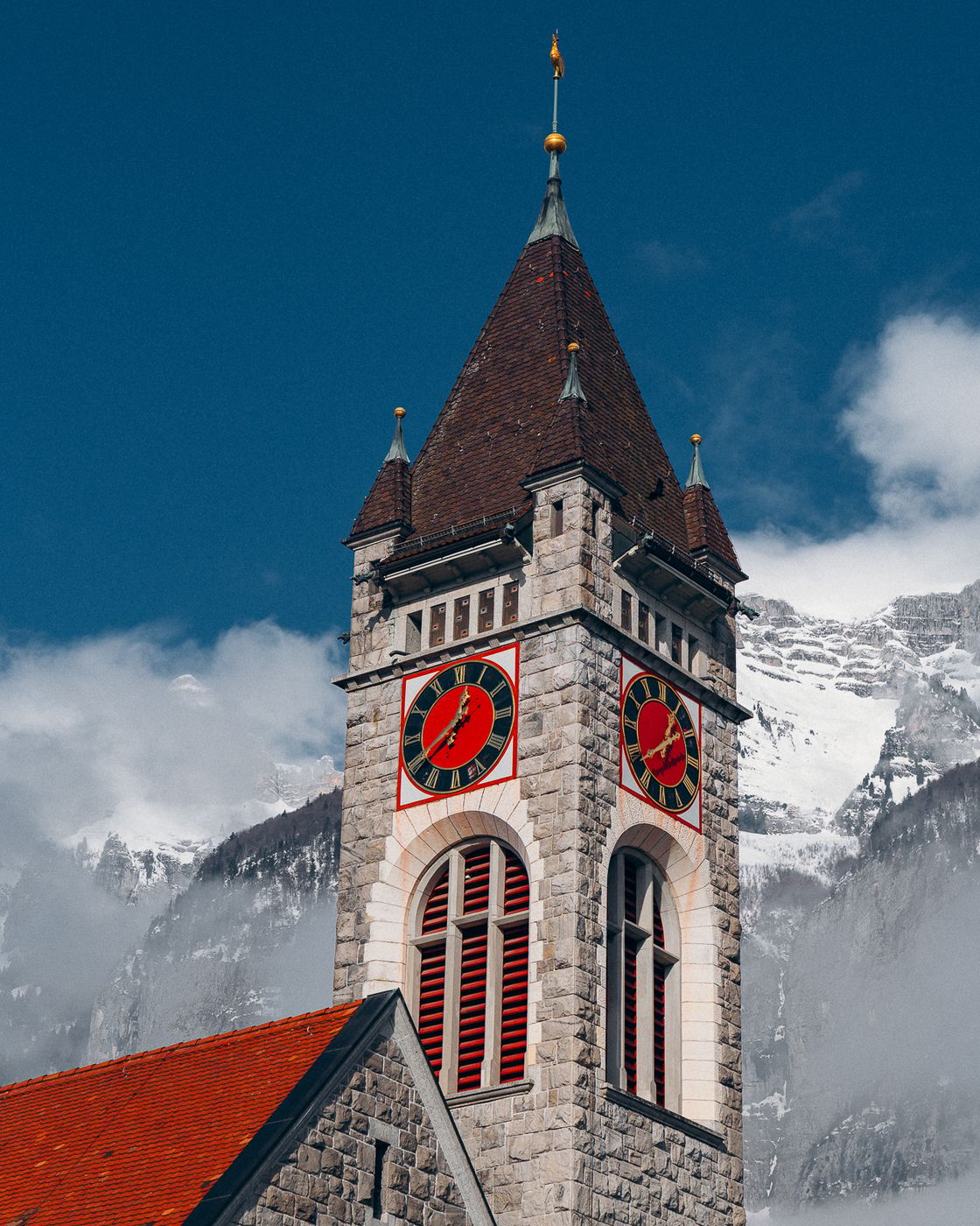 Reformed Church Walenstadt, Switzerland