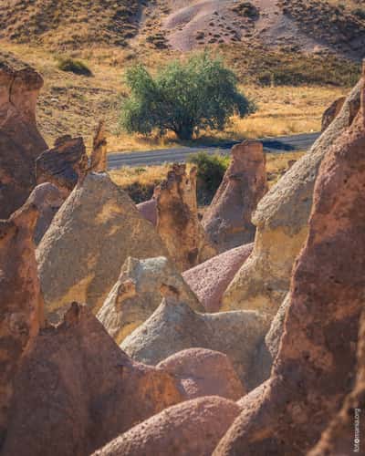 Rock formations of Devrent Valley