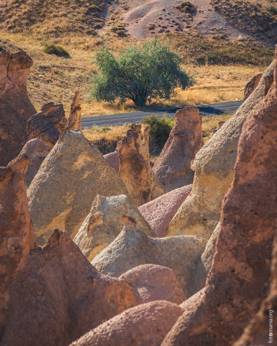 Rock formations of Devrent Valley, Turkey (Türkiye)