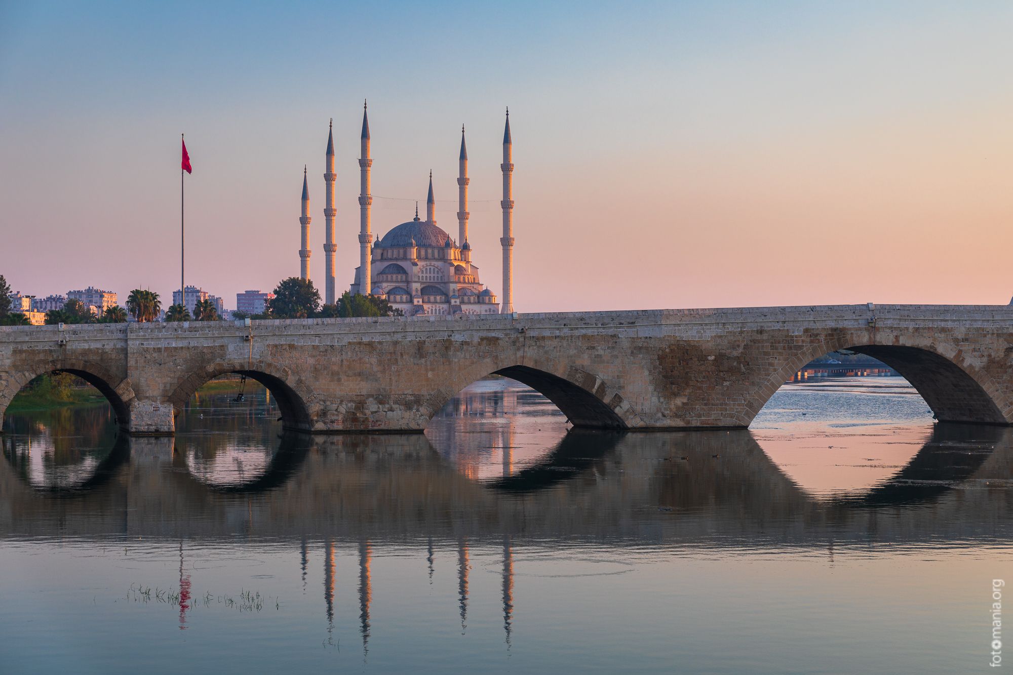 Roman bridge, Adana, Turkey (Türkiye)