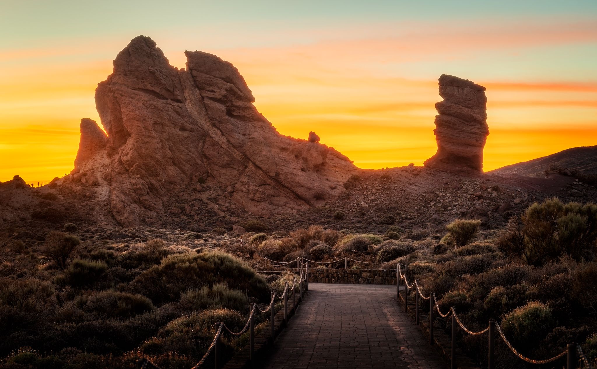 Roques de García and Roque Cinchado, Spain