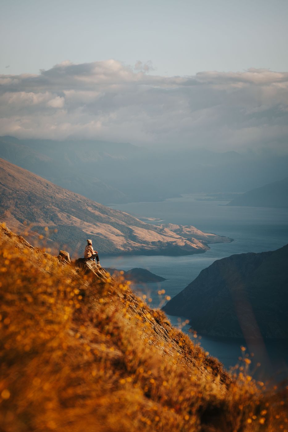 Roys Peak Lookout, Lake Wanaka, New Zealand