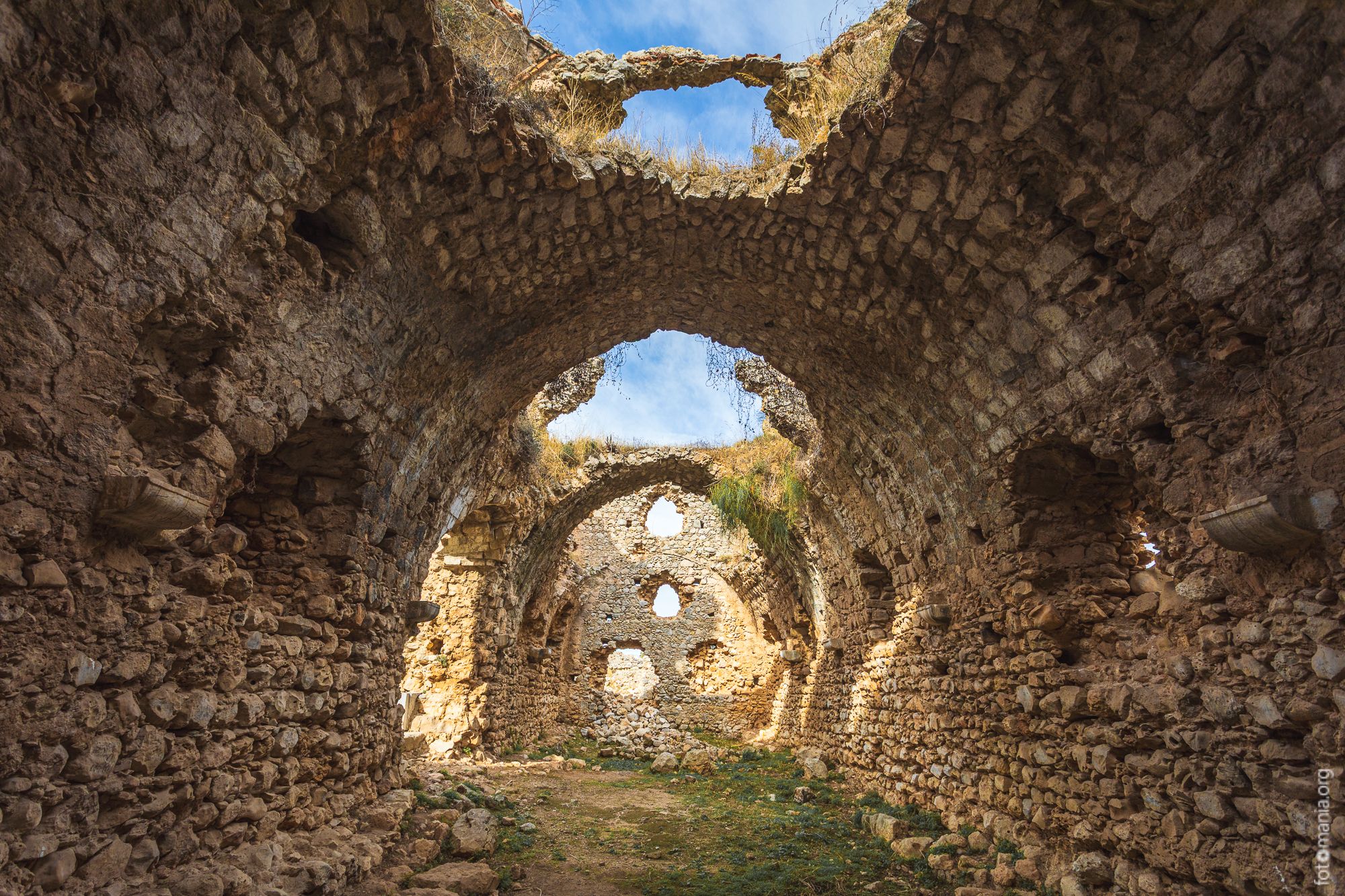 Ruins of Kizil Han caravanserai, Beçin, Turkey (Türkiye)