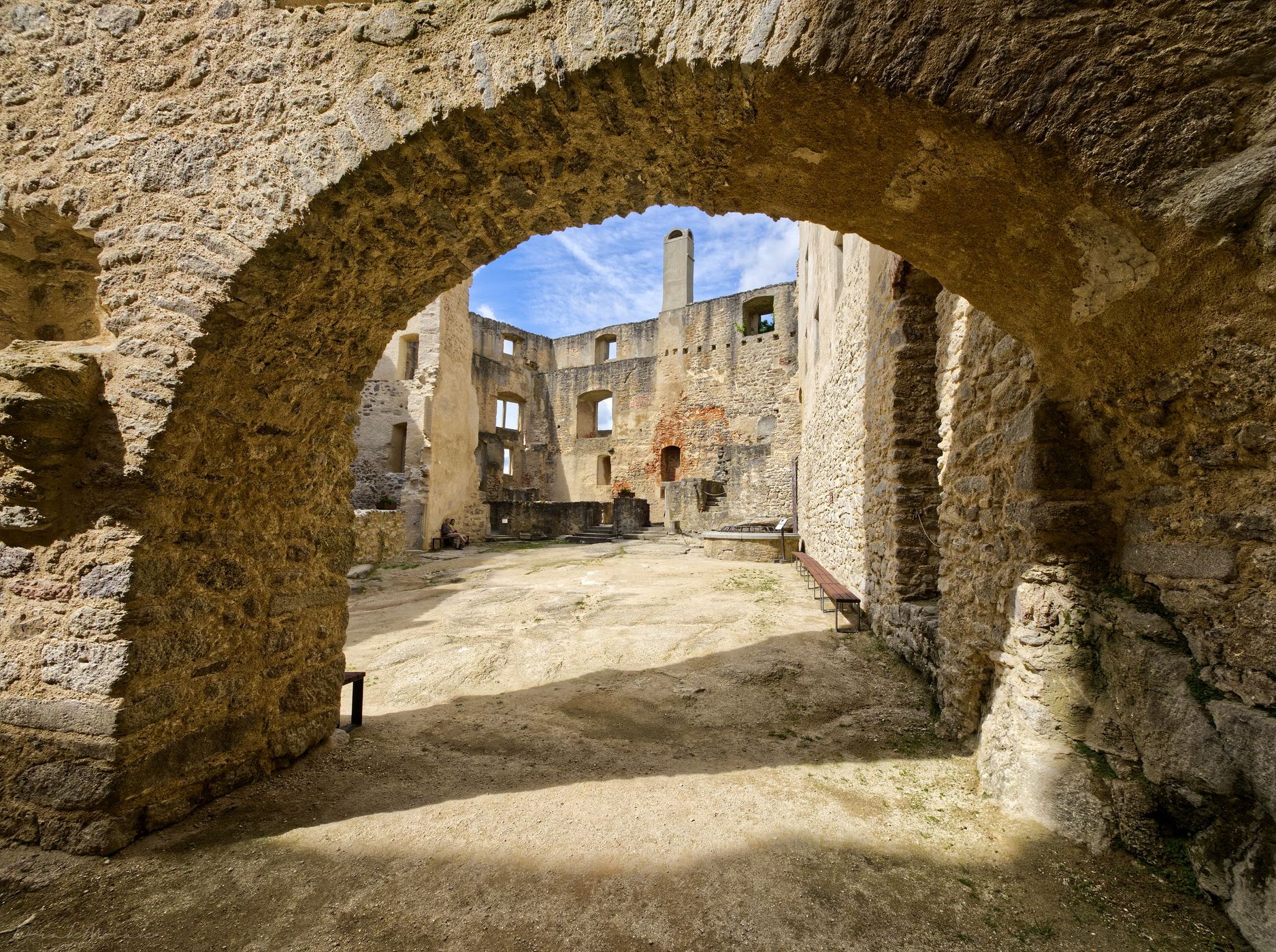 Ruins of Landštejn Castle, Czech Republic
