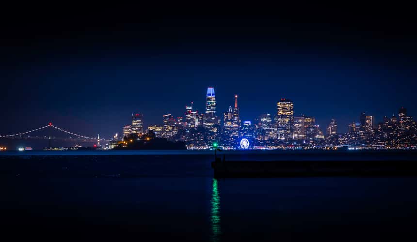 San Francisco Skyline from Belvedere