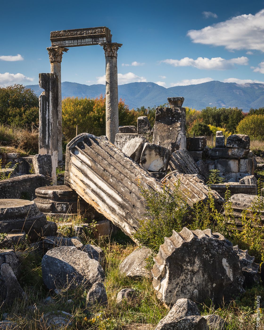 Sanctuary of Aphrodite, Aphrodisias, Turkey (Türkiye)