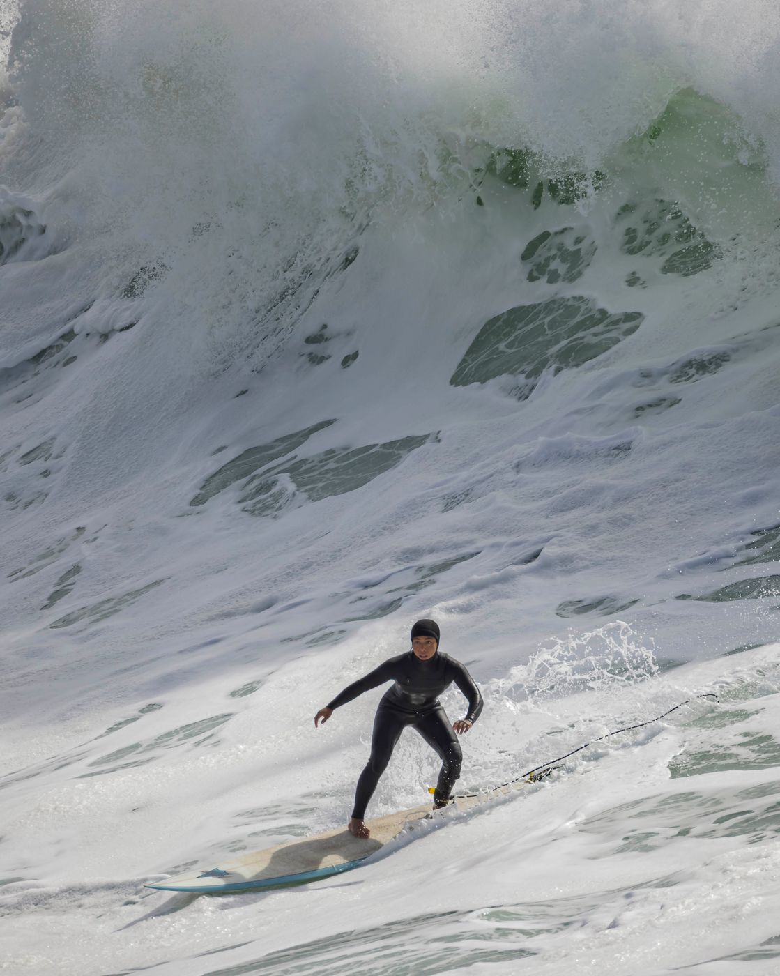 Santa Cruz Steamer Lane Surfing, USA